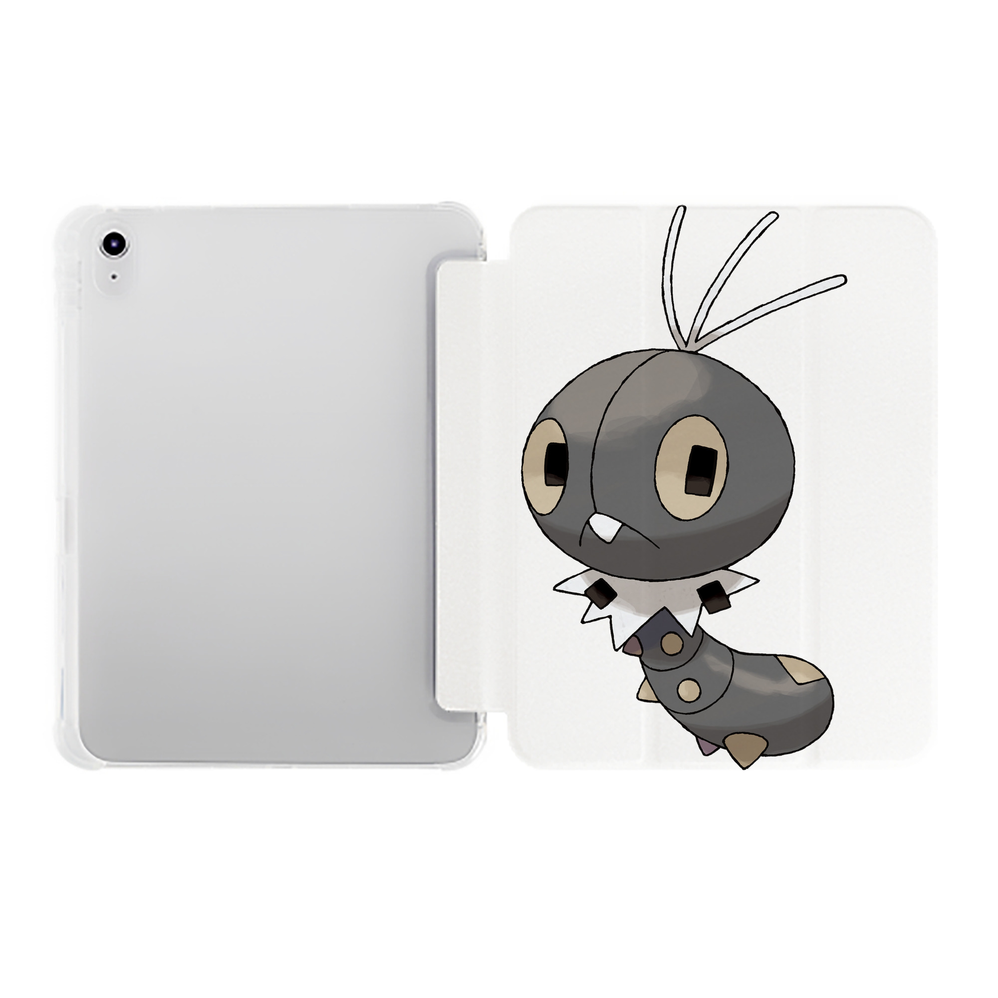 （画像用） ポケットモンスター Pokémon IPad ケース ペン収納付き 三つ折りスタンド PUレザー×シリコン 対応機種9.5/10.5/10.9インチ